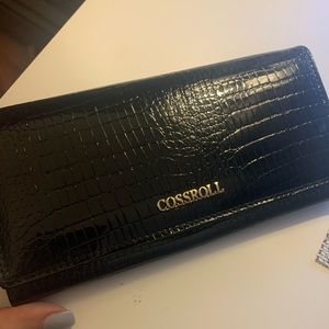 Crocodile print wallet